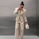 GIYA denim suit