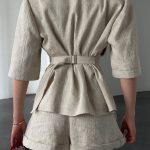 LINEN NATURAL JACKET