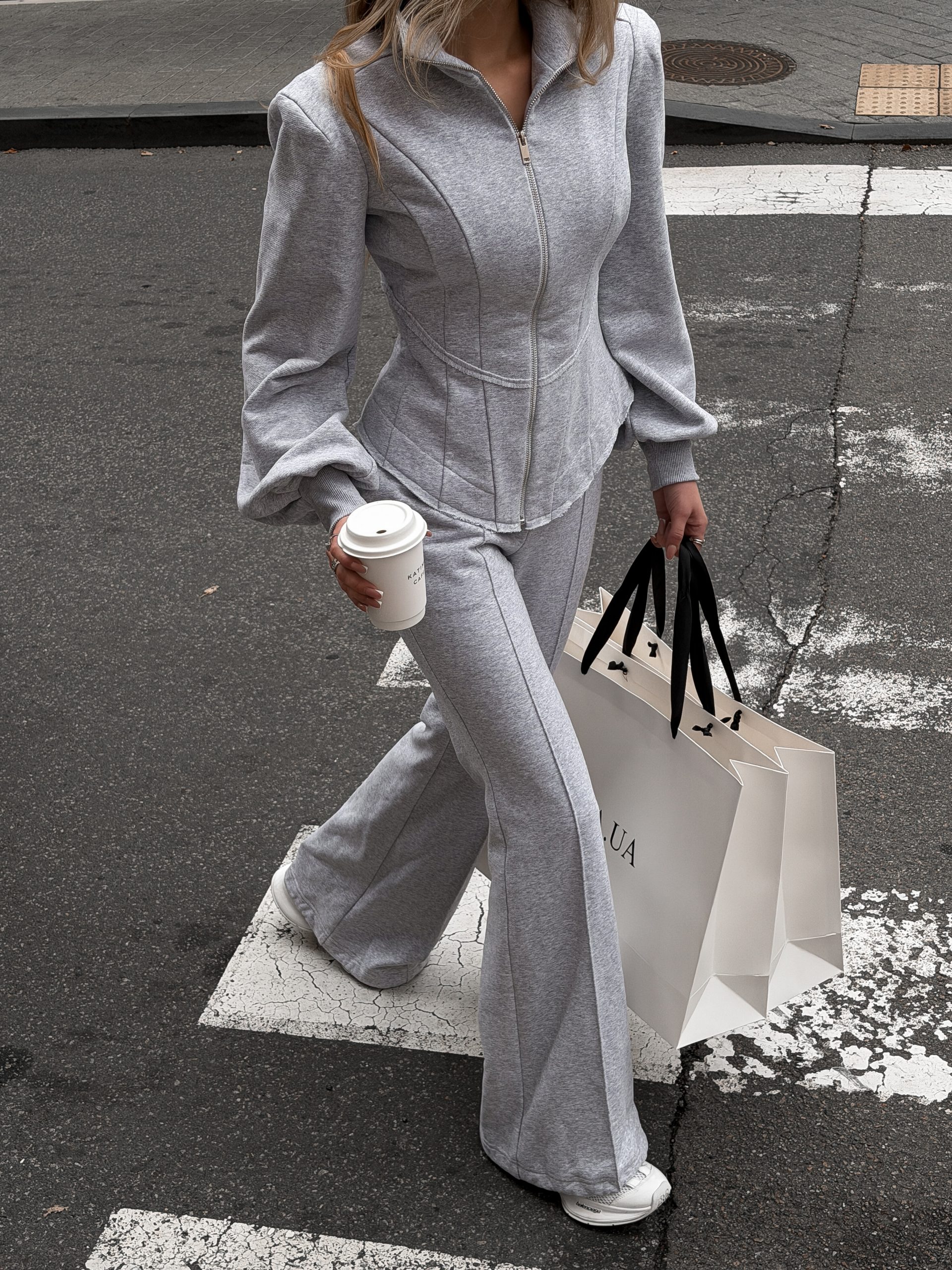 IMG_2646 SCULPT TRACKSUIT GREY - Зображення 1